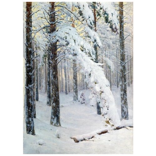  1260      (Forest in winter) 1   30. x 41.