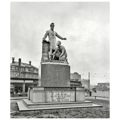        (Monument in Boston) 30. x 35.,  1120 