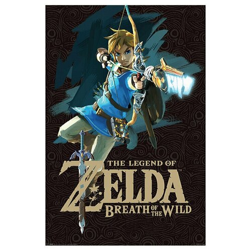  590  Pyramid Maxi Poster: The Legend of Zelda: Breath Of The Wild (Game Cover)