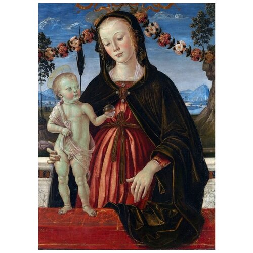  2540       (The Virgin and Child) 7    50. x 70.