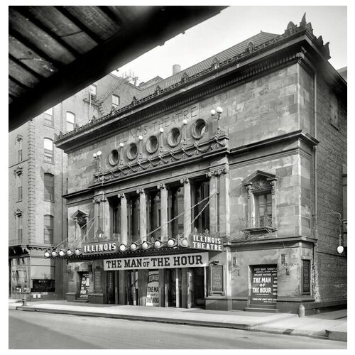        (Theatre in Chicago) 40. x 41.,  1500 