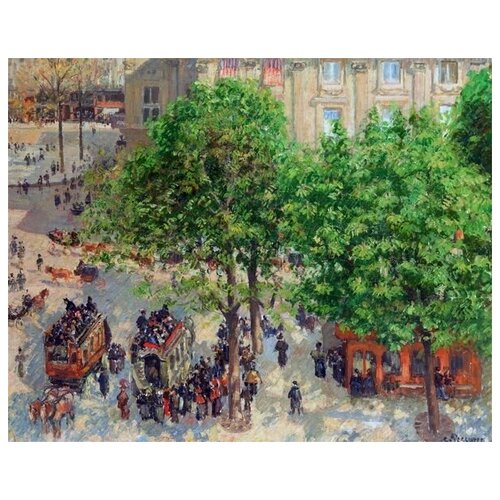  1200    -- (Place du Theatre-French. Spring)   38. x 30.