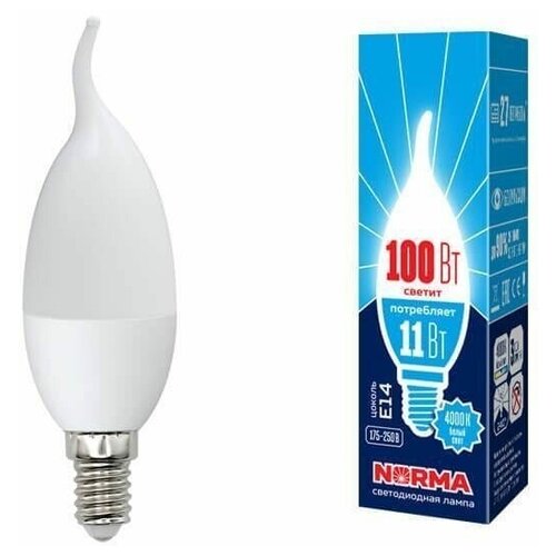 ������ 357� ����� ������������ E14 11W 4000K ������� LED-CW37-11W/NW/E14/FR/NR UL-00003816