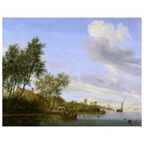  1200      (River Landscape) 2    38. x 30.