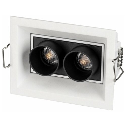  3641  MS-ORIENT-BUILT-TURN-TC-S67x90-5W Warm3000 (WH-BK, 30 deg, 230V) (Arlight, IP20 , 5 )