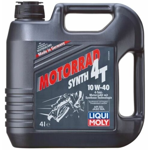  5756 LIQUI MOLY 4 10W40 Motorrad Synth . 4.