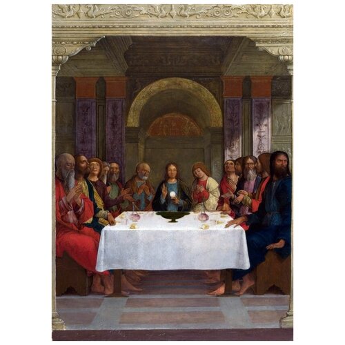      (The Institution of the Eucharist)    30. x 42.,  1270 