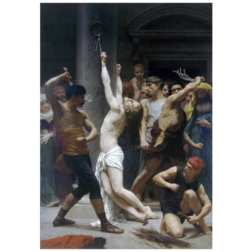  1880      (Flagellation de Notre Seigneur Jesus Christ)    40. x 57.