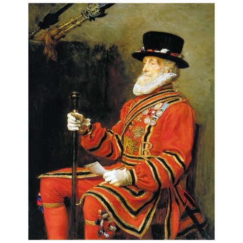  1750     (The Yeoman of the Guard)    40. x 51.