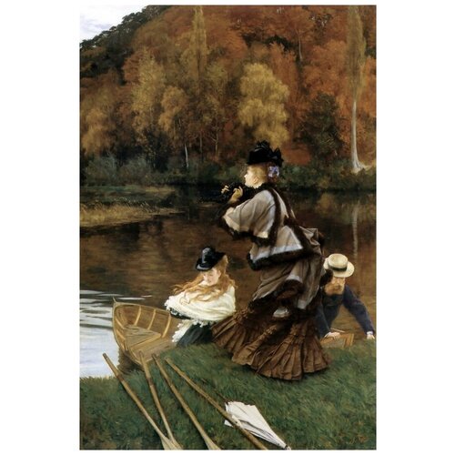 ������ 1340� ����������� �� ������ ����� �� ����� (Autumn on the Thames) ����� ������ 30��. x 45��.