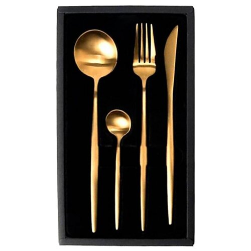  1390    Maison Maxx Stainless Steel Cutlery Set CYZ-001J Gold