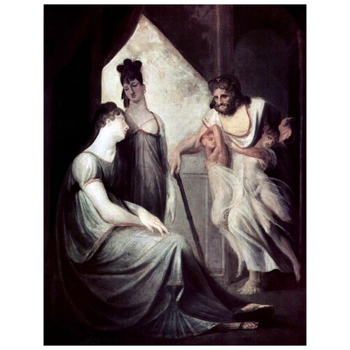 1760       (Thetis asks Hephaestus to forge Achilles a son for her Rustung)    40. x 52.