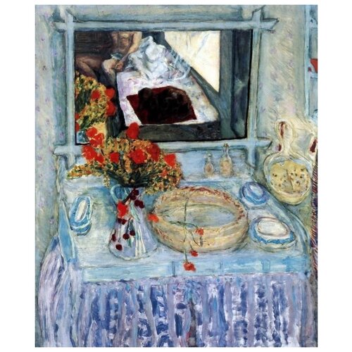  1130        (Dressing table with flowers)   30. x 36.
