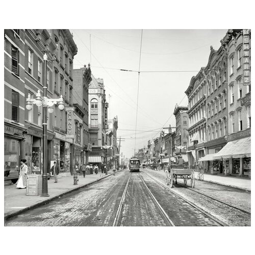  1710      - (Street in New York City) 2 50. x 40.