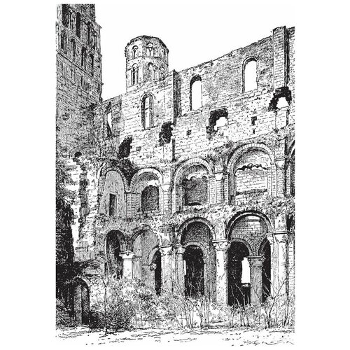  1290     (Ruins) 10 30. x 43.