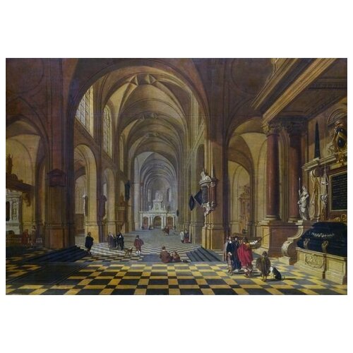  1290      (Interior of a Church)    43. x 30.