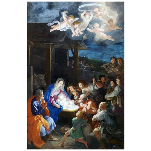  1350      (The Adoration of the Shepherds) 5   30. x 46.