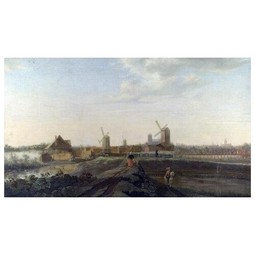  2230         (A Landscape with a View of Dordrecht)   71. x 40.