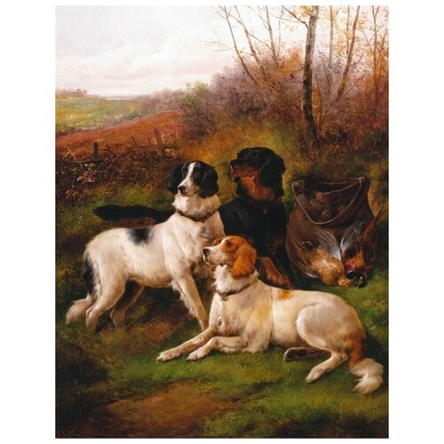  1760       (Dogs and Hunting) 40. x 52.