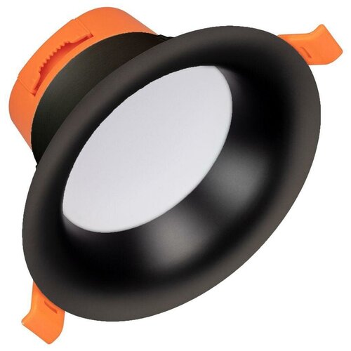  2082  MS-BLIZZARD-BUILT-R115-10W Warm3000 (BK, 100 deg, 230V) (Arlight, IP20 , 3 )