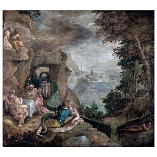  1590         (Landscape with a Scene of Enchantment)   45. x 40.