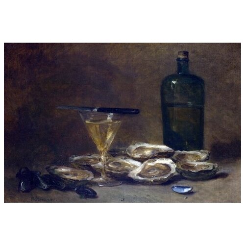  1940       (Still Life with Oysters)   59. x 40.