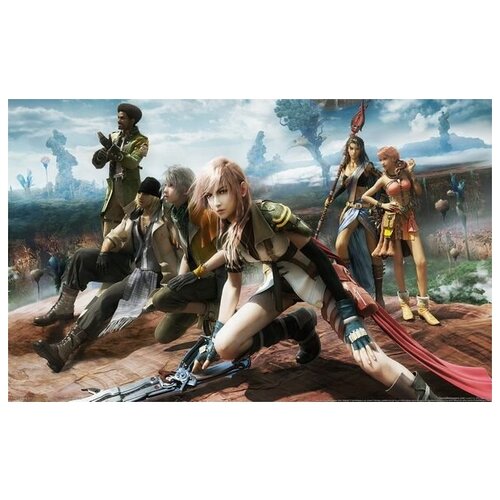   Final fantasy xiii 8 48. x 30.,  1410 