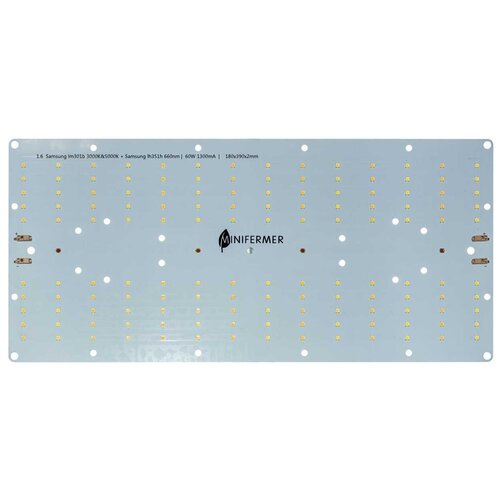  6100  1.6 Quantum board Samsung lm301b 3000K+5000K + Samsung lh351h 660nm, 60 1839