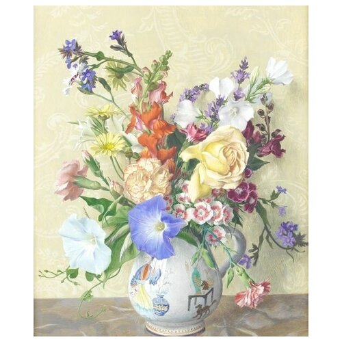  1680       (Flowers in a vase) 38   40. x 48.