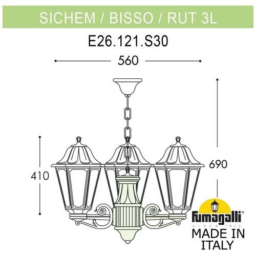  30381    Fumagalli Rut E26.120.S30.VXF1R