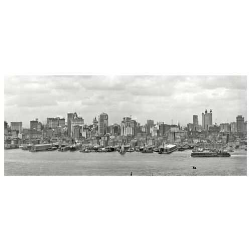  1920      (manhattan panorama) 73. x 30.