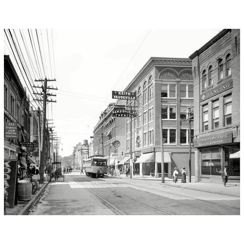  1750      - (Street in New York City) 1 51. x 40.