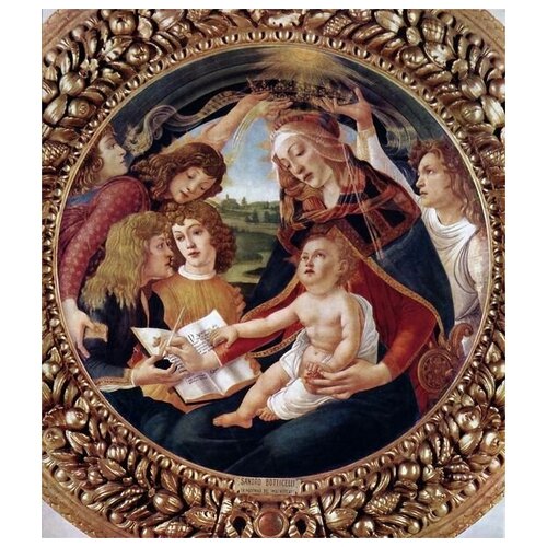         (Madonna with Christ Child)   50. x 57.,  2190 