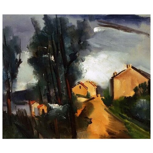  1680      (The rural road) 5   48. x 40.