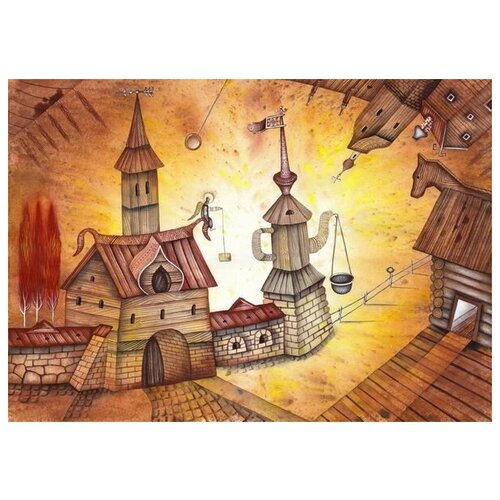 ������ 1870� ������ �� ������ ������� (Village) �12 56��. x 40��.