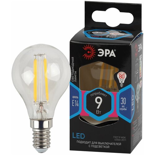 ������ 412� ��� F-LED P45-9w-840-E14 ��� (��������, ���, 9��, �����, E14) (10/100/4000)