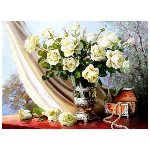  1810     (Roses) 70 54. x 40.