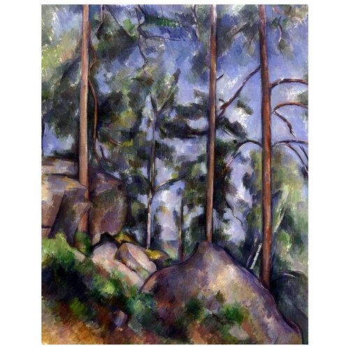  1200       (Pines and Rocks)   30. x 38.