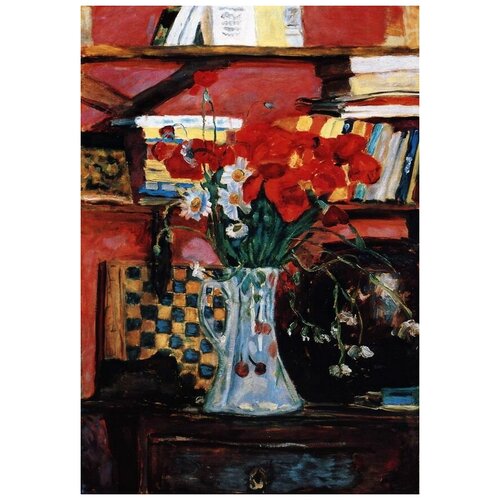  1930       (Flowers and Books)   40. x 58.