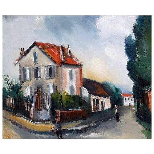  1680        (The Artist`s House in Chatou)   48. x 40.