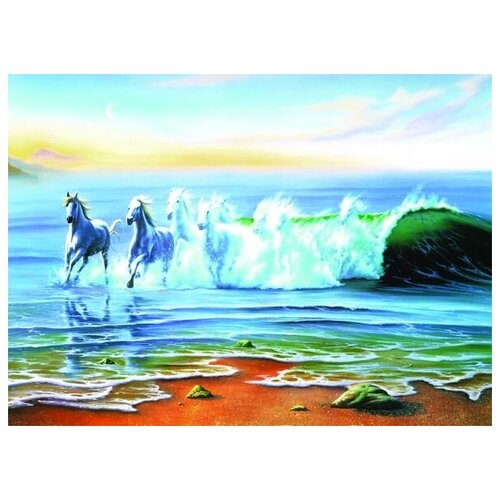 ������ 1830� ������ �� ������ ������ (Horses) �1 55��. x 40��.