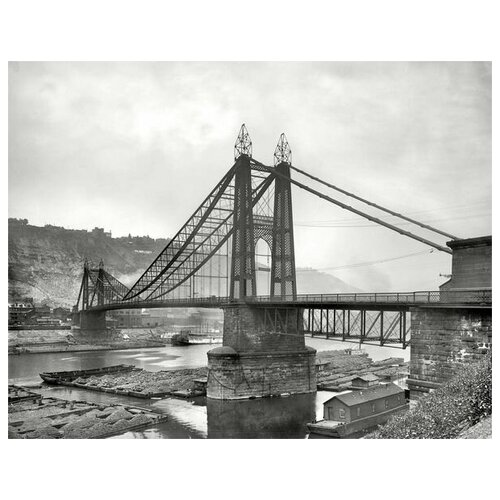       - (Bridge in New York) 2 38. x 30.,  1200 