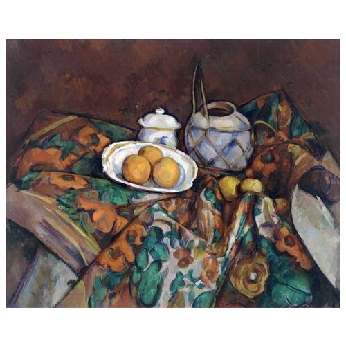  1710      ,    (Still Life with Ginger Jar, Sugar Bowl, and Oranges)   50. x 40.