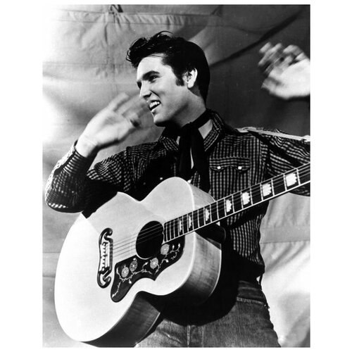 ������ 1200� ������ �� ������ ����� ������ (Elvis Presley) �4 30��. x 38��.