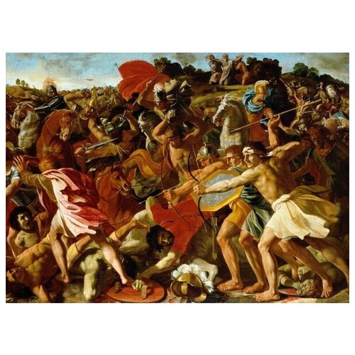  1830        (The Victory of Joshua over the Amalekites)   55. x 40.