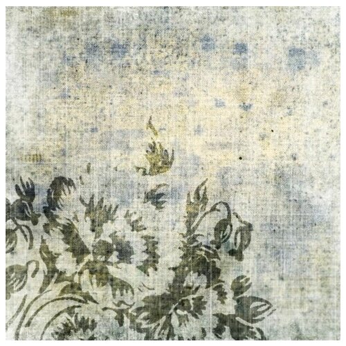  1460      (Floral pattern) 40. x 40.