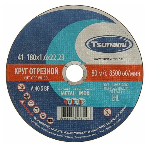 ������ 110� ���� �������� �� ������� TSUNAMI A 40 S BF L, 180 � 22 � 1.6 ��