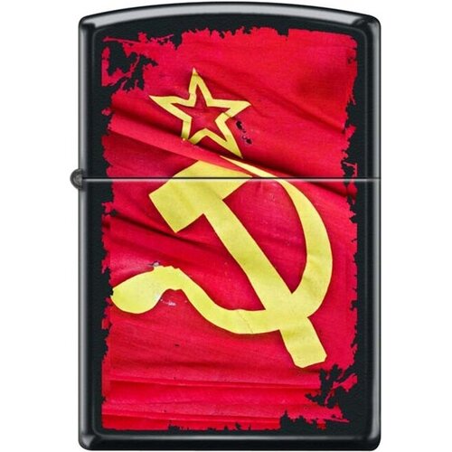  4900  Zippo 218 Soviet Flag Sickle