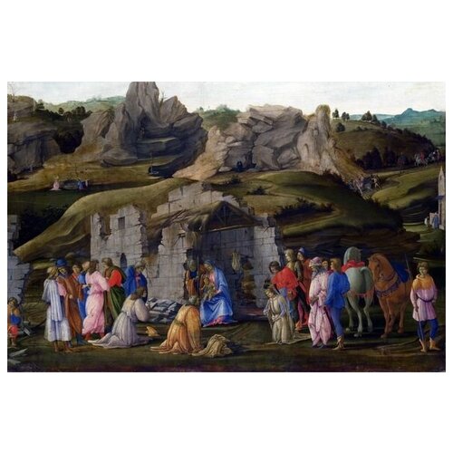  2690      (The Adoration of the Kings) 1   75. x 50.