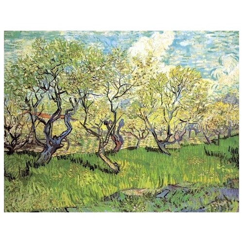  1760       (Orchard in Blossom)    52. x 40.